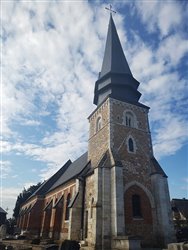 L\'église Saint-Martin - Écalles-Alix